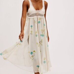 free people making moves floral midi